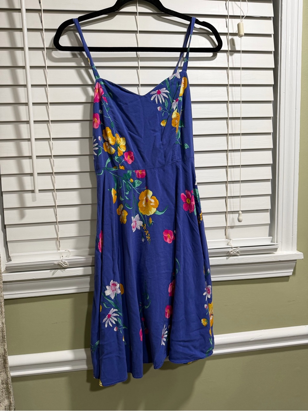 Old Navy Blue Floral Cami